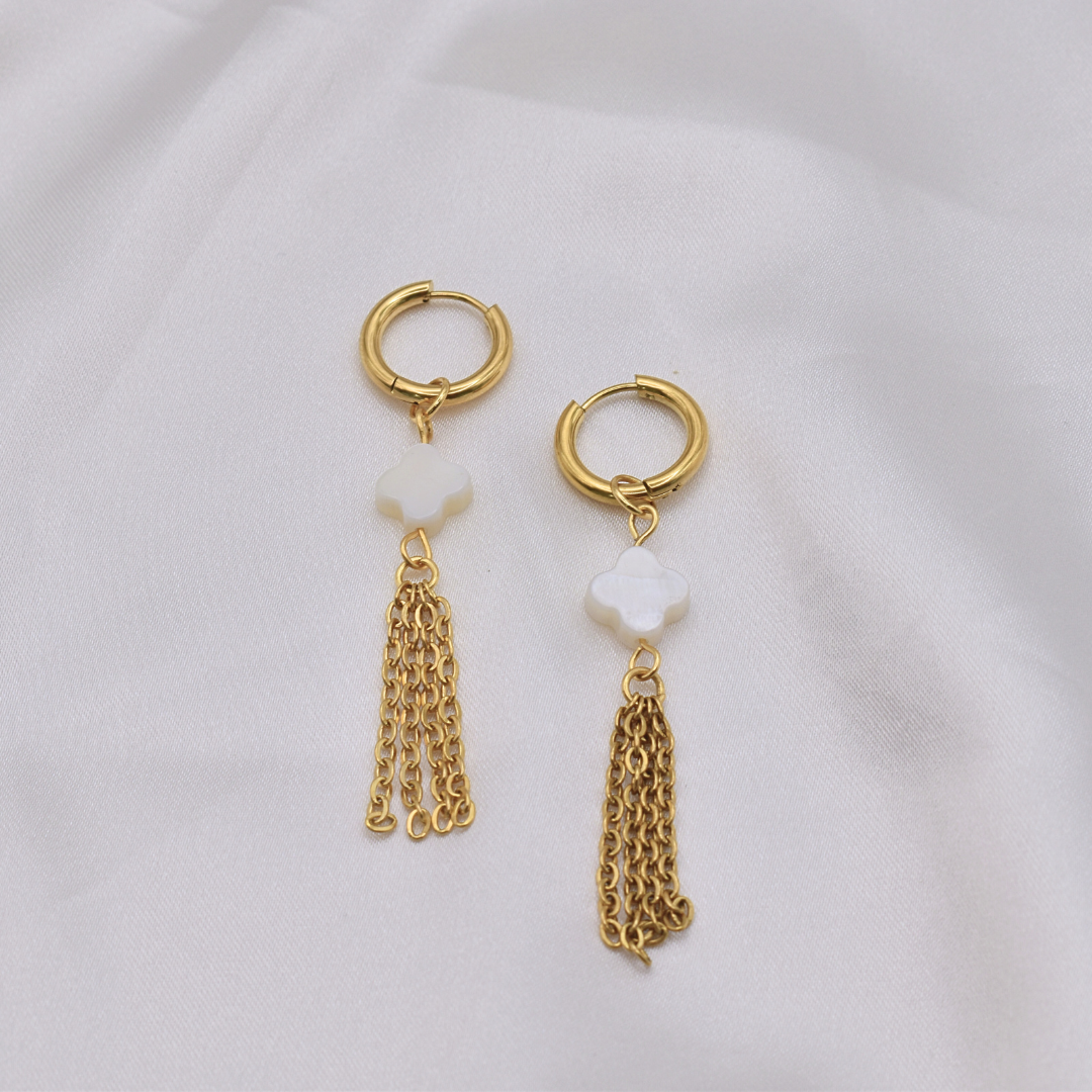 Boucles d'oreilles ISIS - Nacre