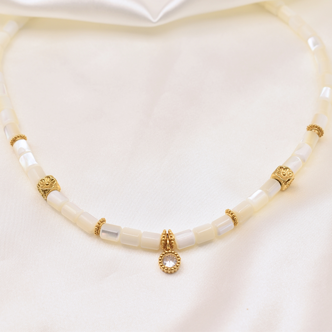 Collier IRIA - Nacre