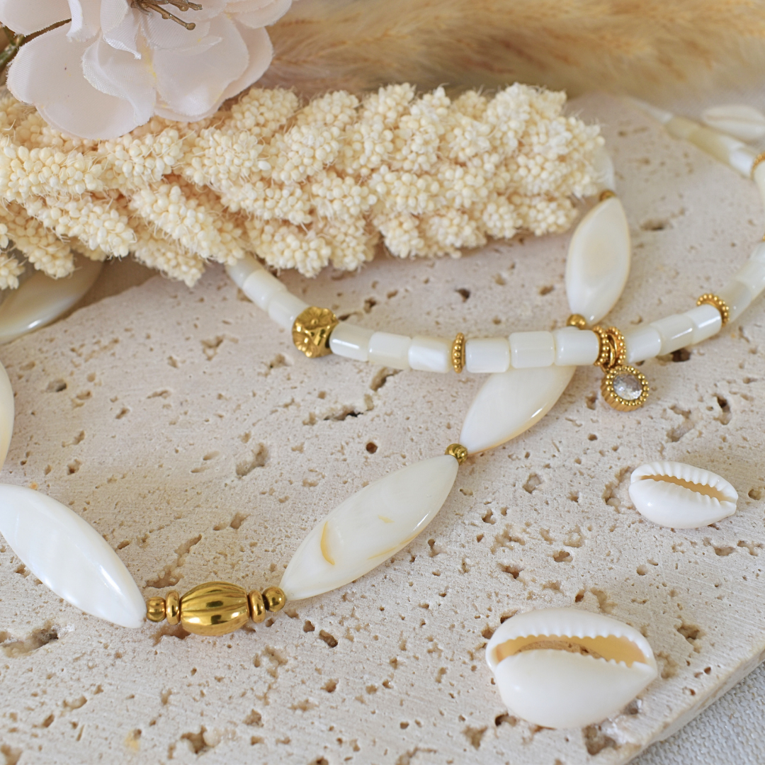 Collier IRIA - Nacre