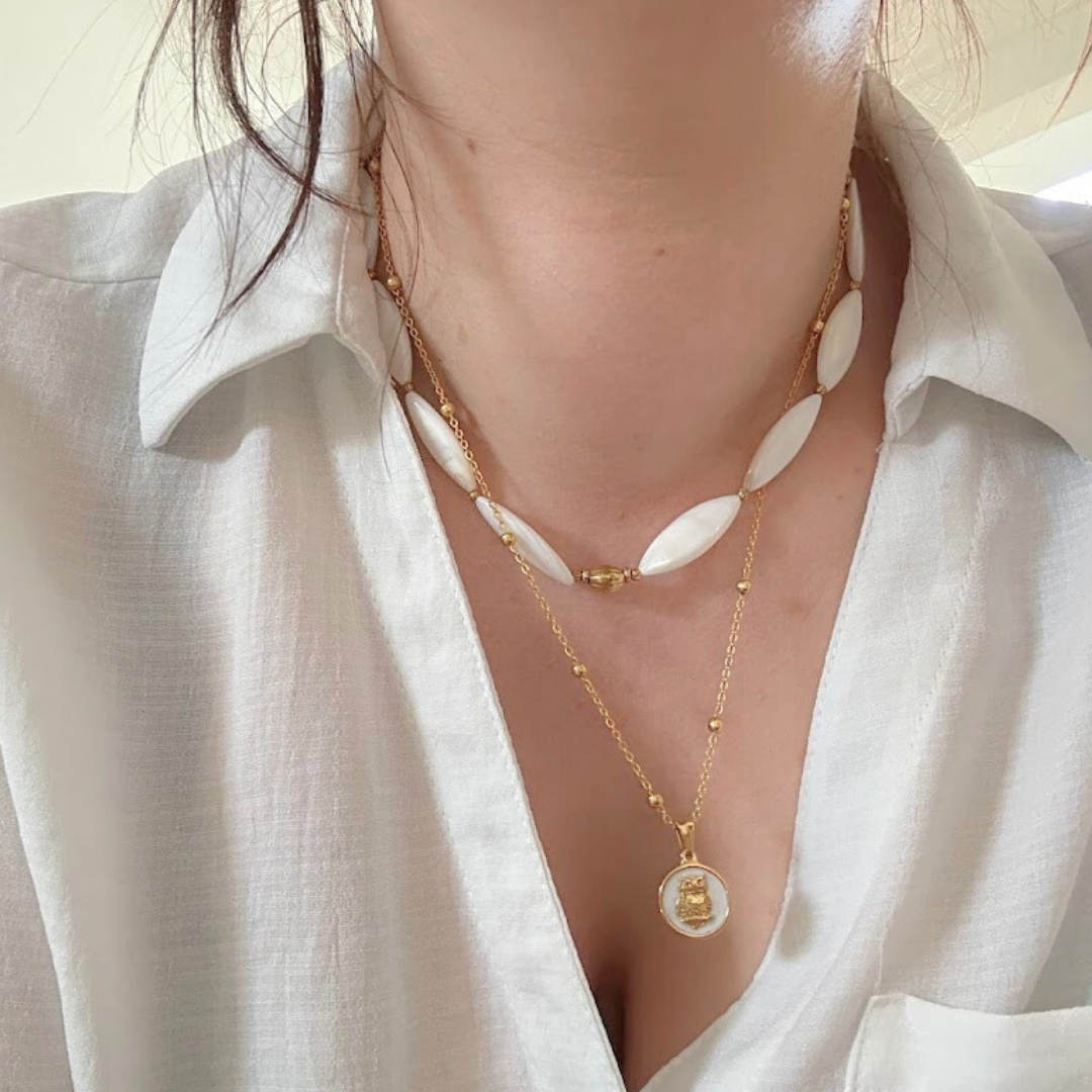 Collier ONDINE - Nacre