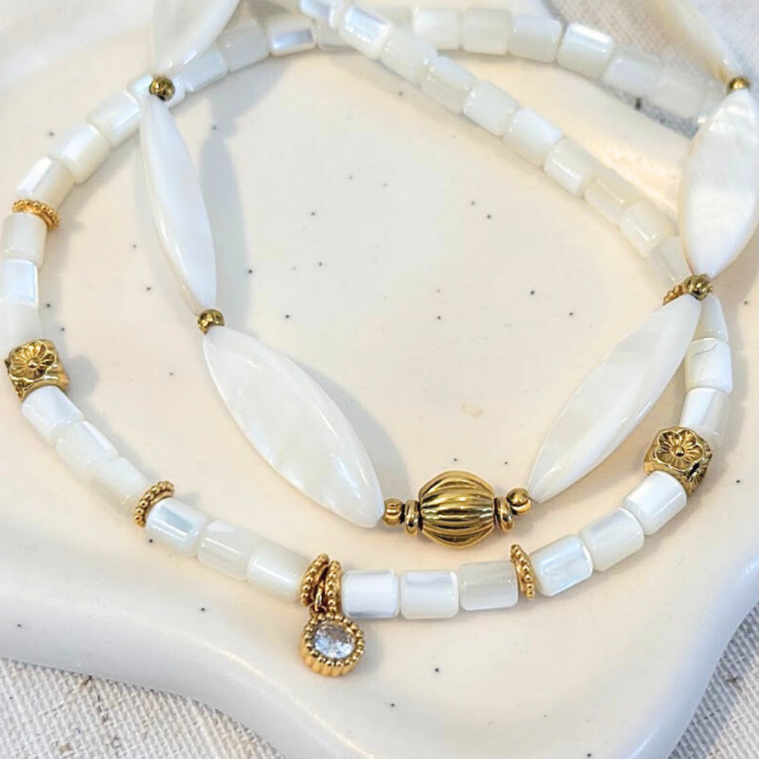 Collier ONDINE - Nacre