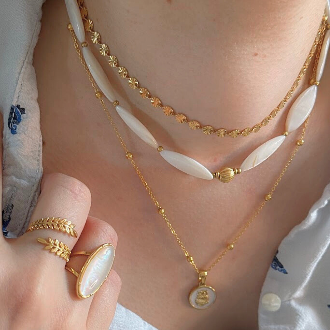 Collier ONDINE - Nacre