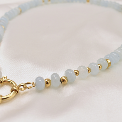 Collier ASTREE - Aigue-marine