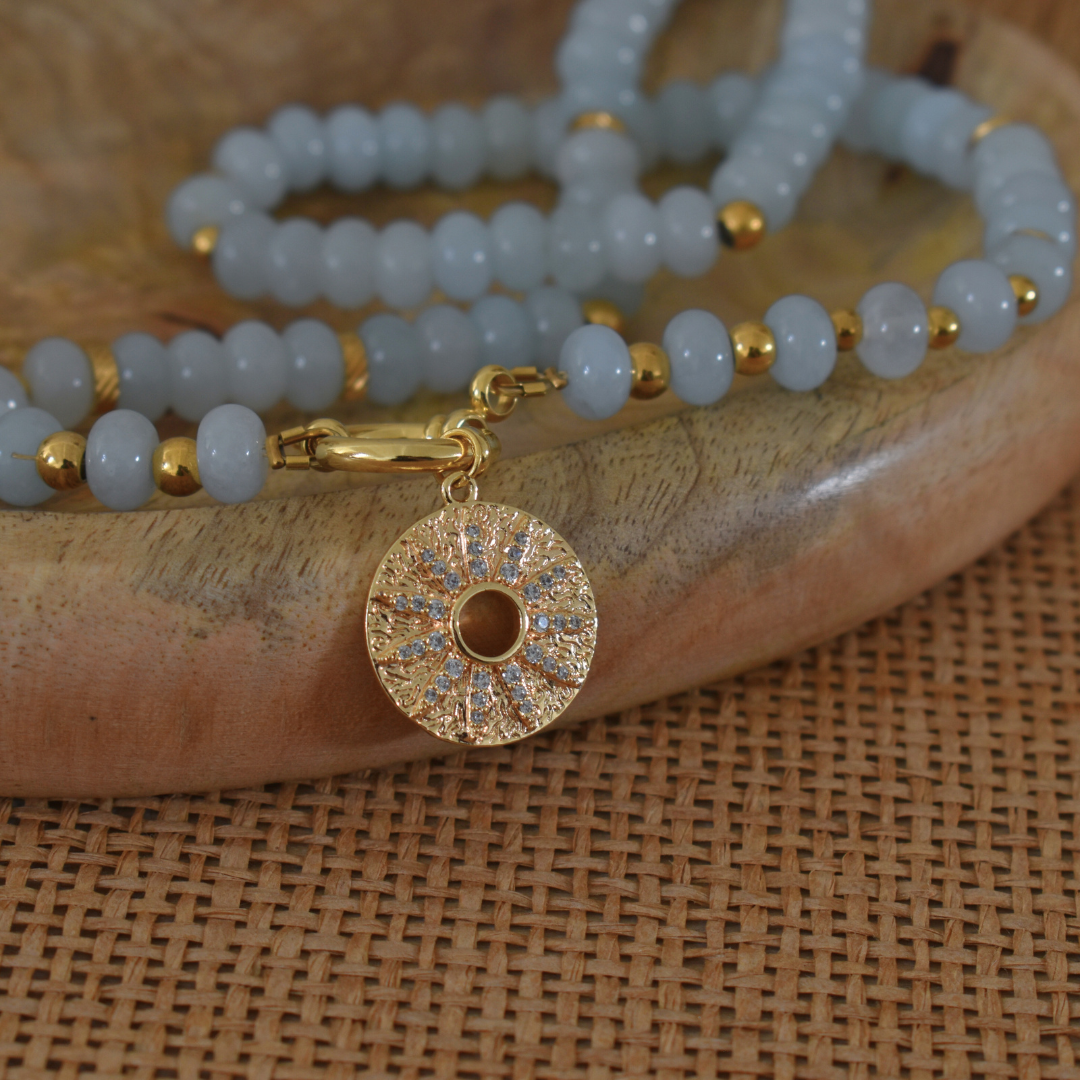 Collier ASTREE - Aigue-marine
